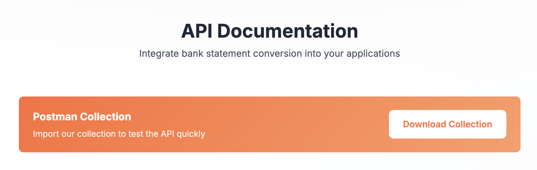 Postman collection for the ExactSum API